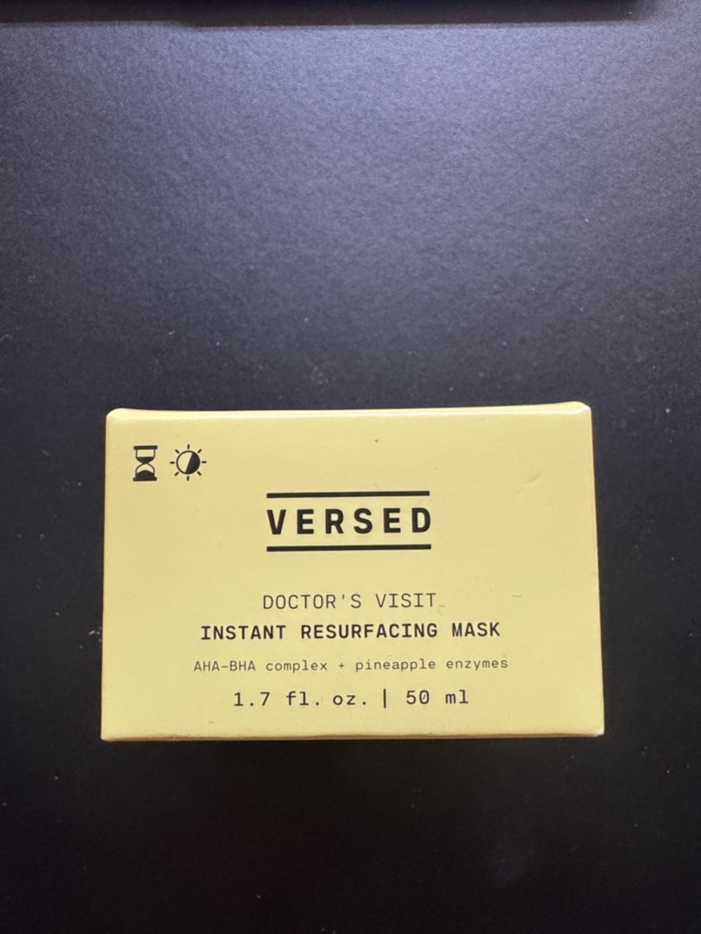 Versed Doctor's Visit Instant Resurfacing Mask - Yellow